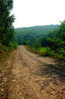 Дорога в Волково со стороны трассы М5